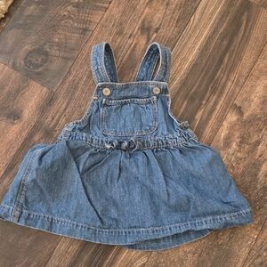 Denim Overall Dress